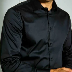 Poplin stretch shirt