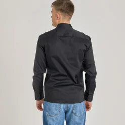 Poplin stretch shirt
