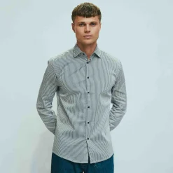 Poplin stretch shirt