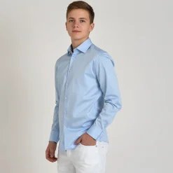 Poplin stretch shirt