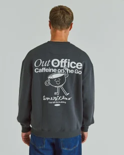 Printed Boxy Crew