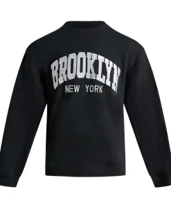 Printed Boxy Crew