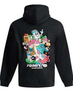 Printed Boxy Hood