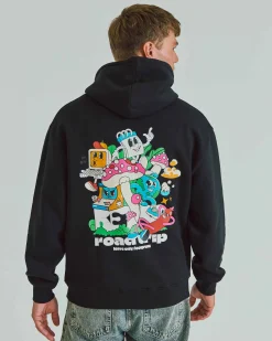 Printed Boxy Hood
