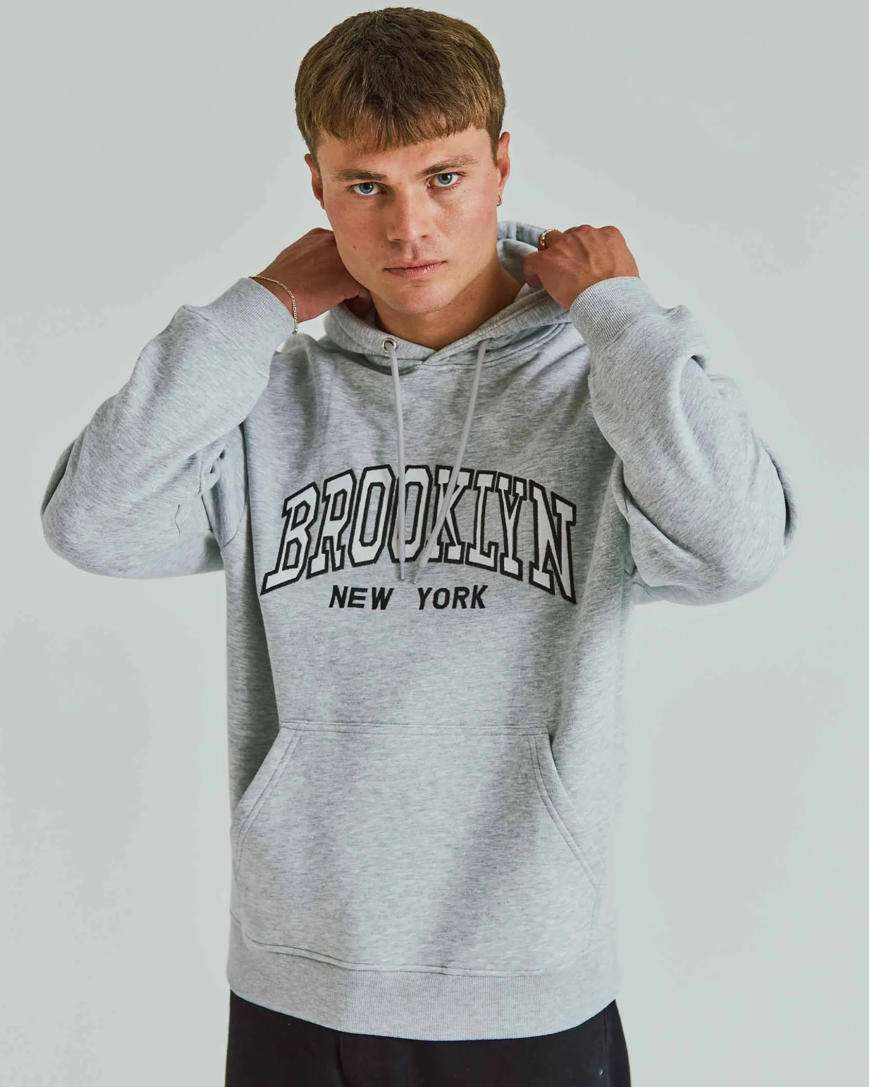 Printed Boxy Hood