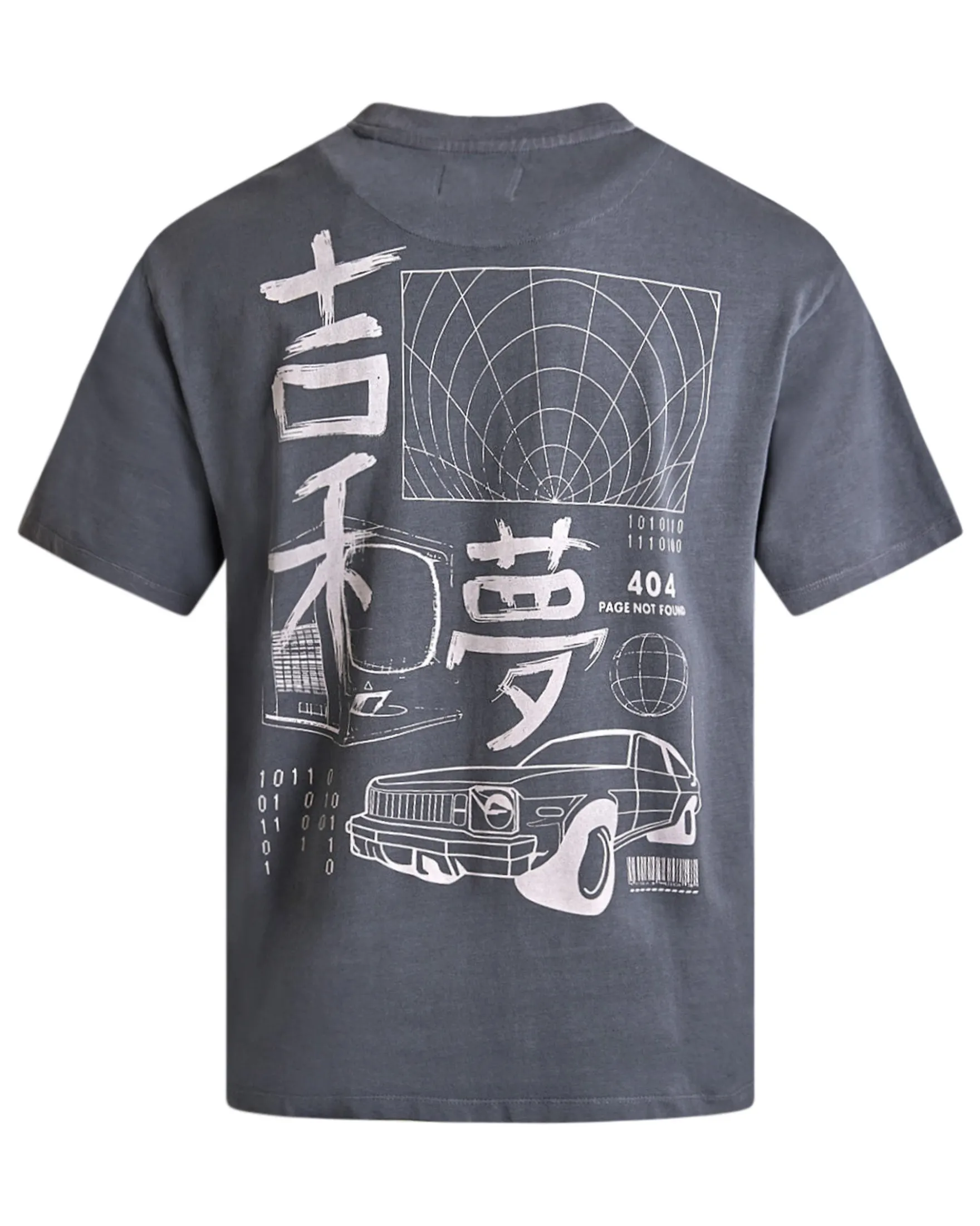 Printed dyed tee