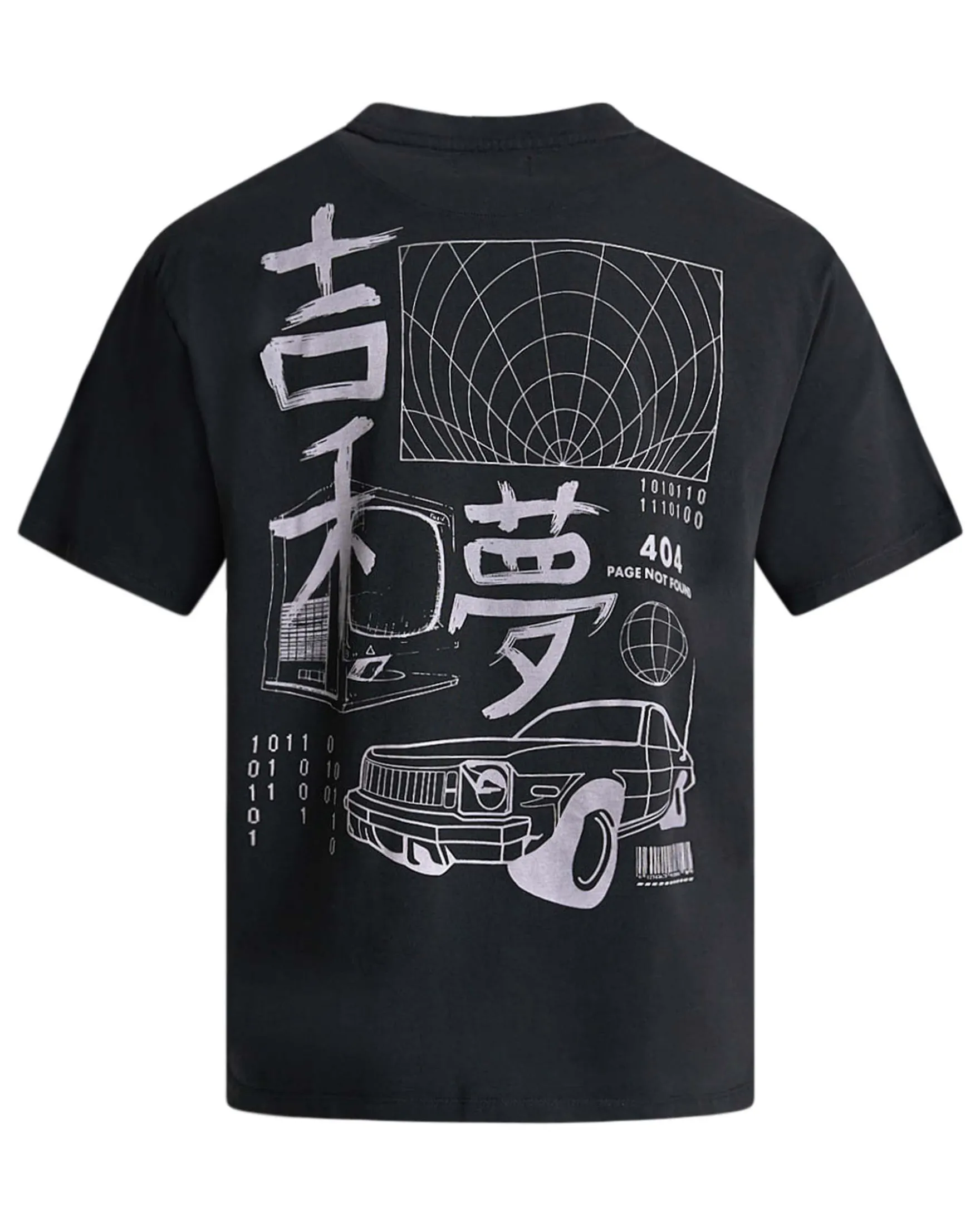 Printed dyed tee