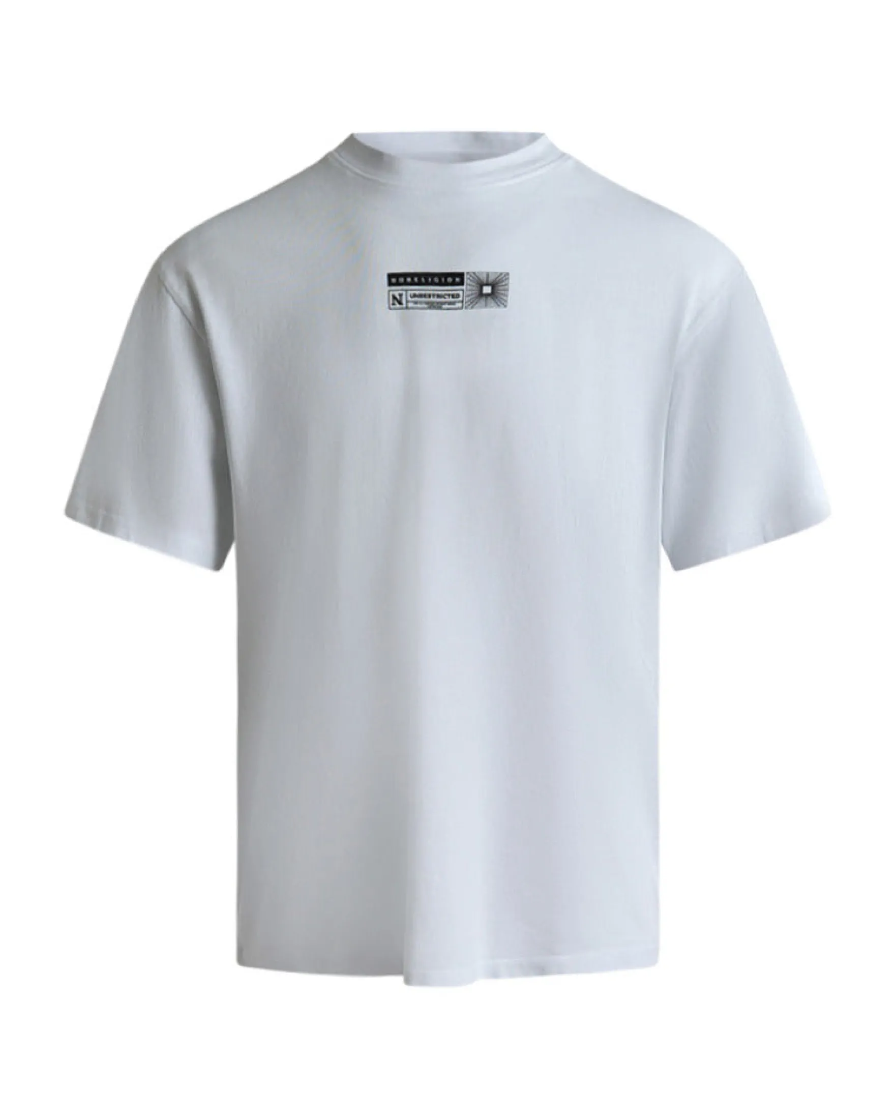 Printed dyed tee