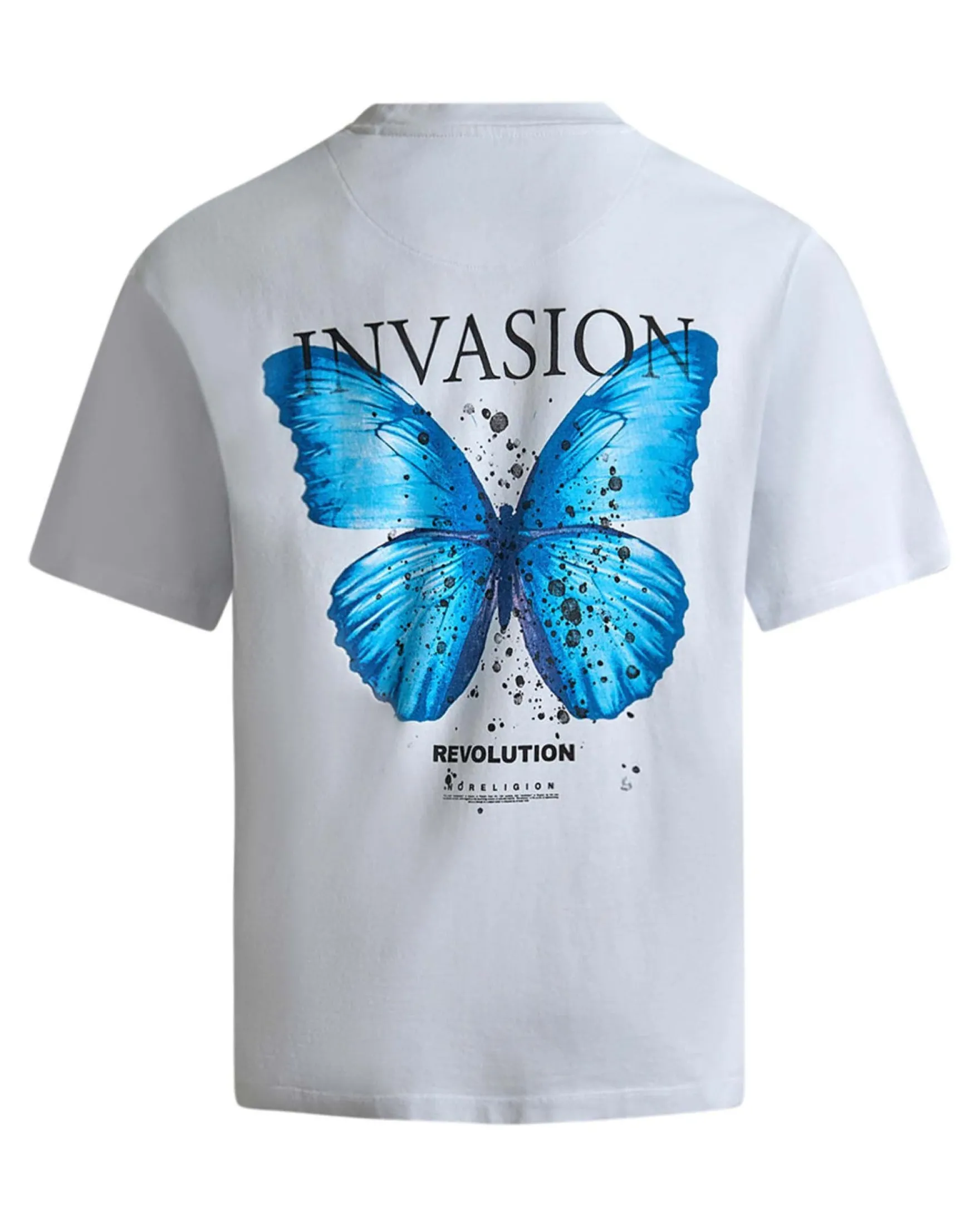 Printed dyed tee