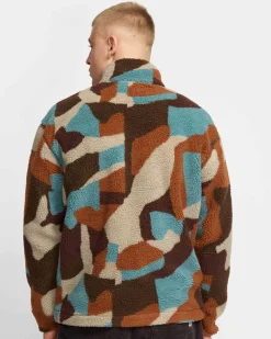 Printed Teddy Jacket