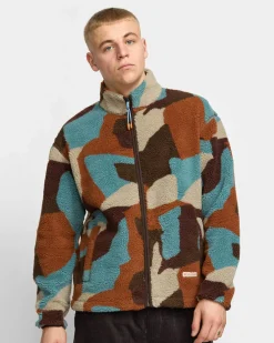 Printed Teddy Jacket