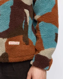 Printed Teddy Jacket