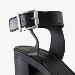Psede leather sandal