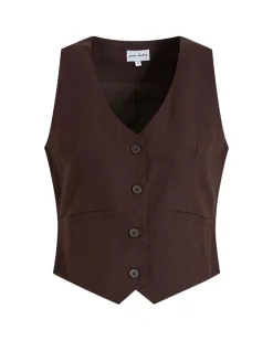 Puragnes linen vest
