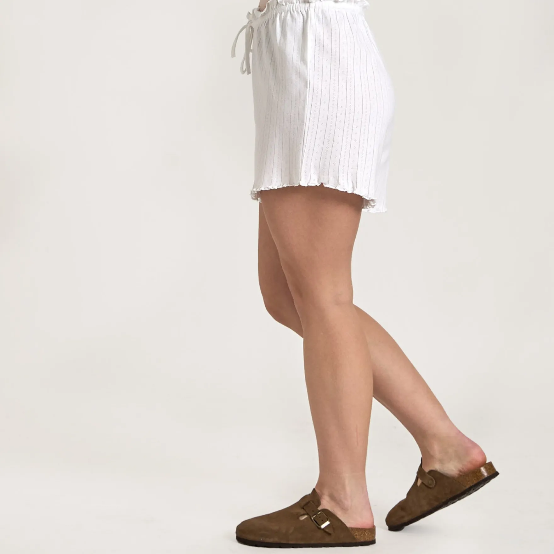 Purany pointelle shorts