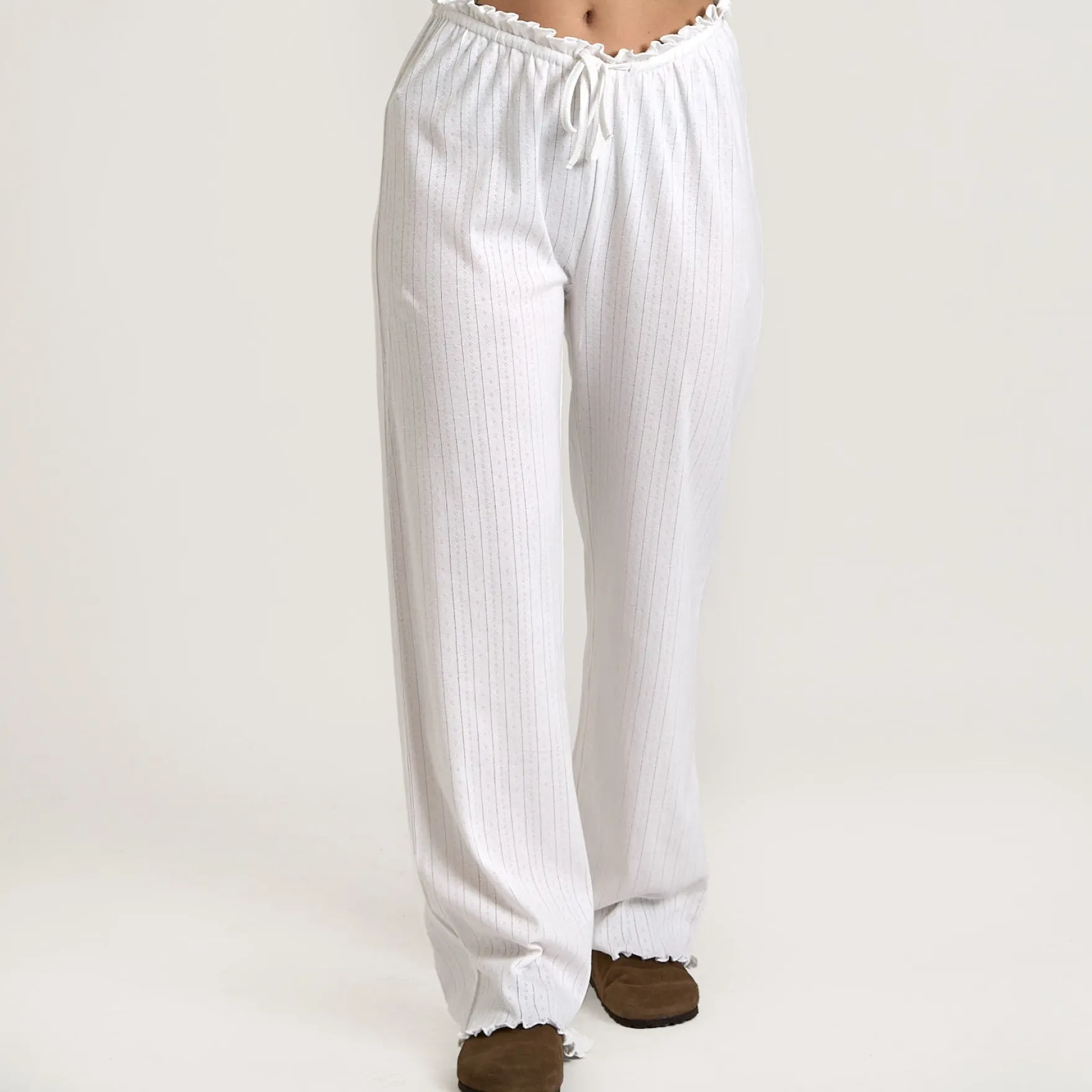 Purasta pointelle pants