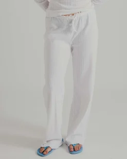 Purasta pointelle pants