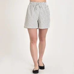 Purcathrine stripe shorts