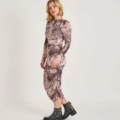 Purcindy mesh dress