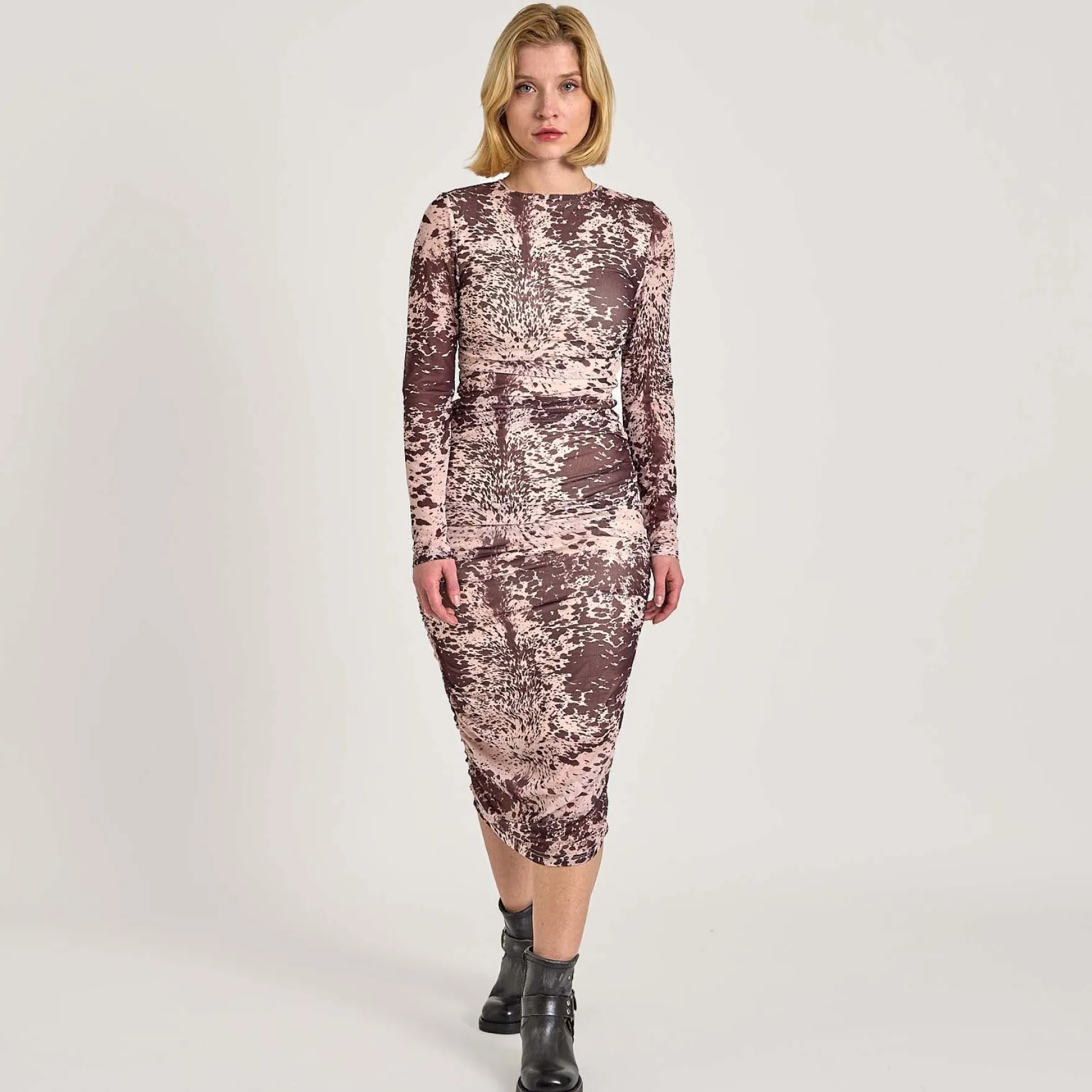 Purcindy mesh dress