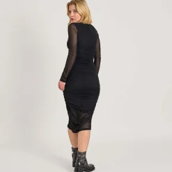 Purcindy mesh dress