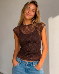 Purea lace top