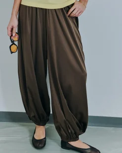 Puresmine satin harem pant