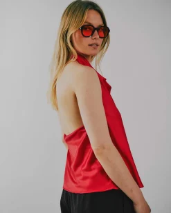 Puresmine satin top