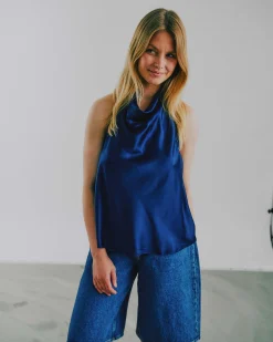 Puresmine satin top