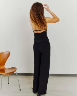 Purfelli halterneck top