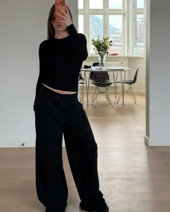 Purlazanna pleat pants