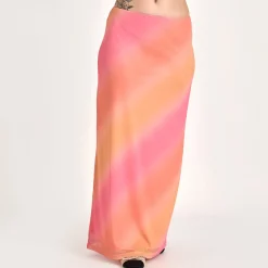 Purmillymy mesh long skirt