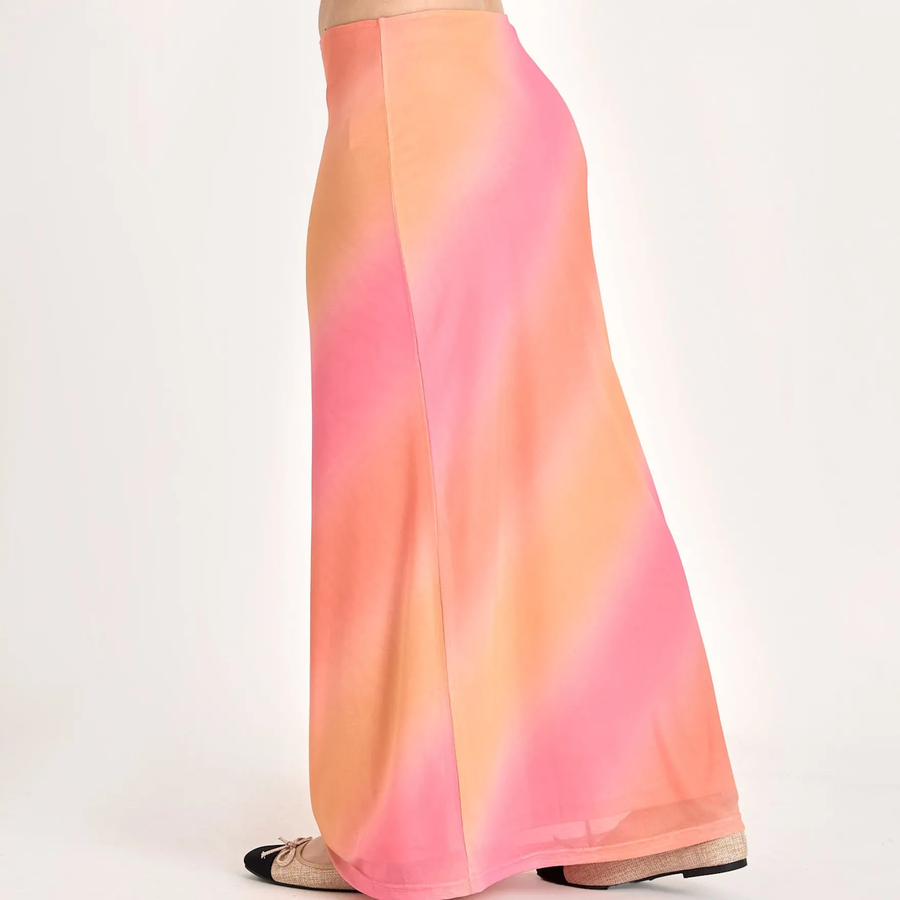Purmillymy mesh long skirt