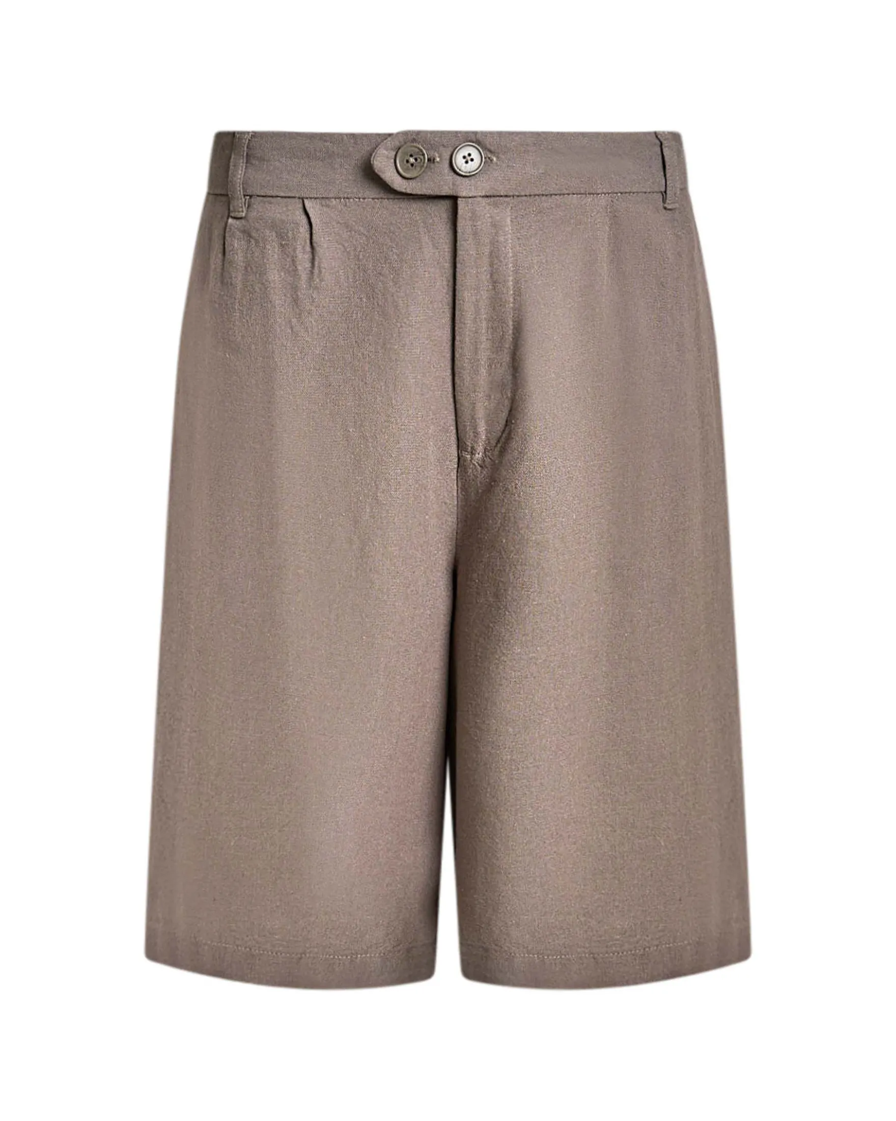 Purnelly linen shorts