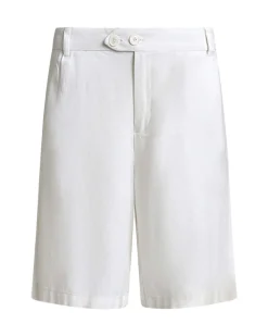 Purnelly linen shorts