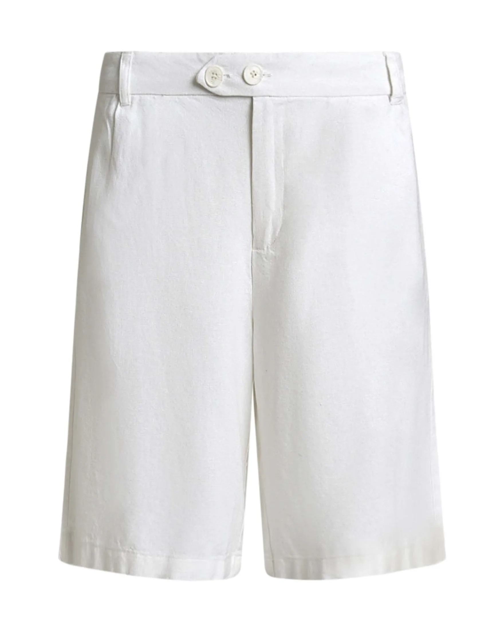 Purnelly linen shorts