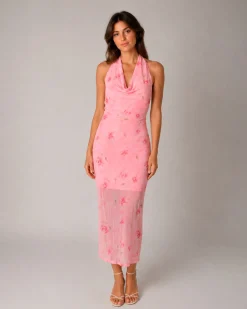 Pursofia waterfall dress
