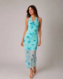 Pursofia waterfall dress