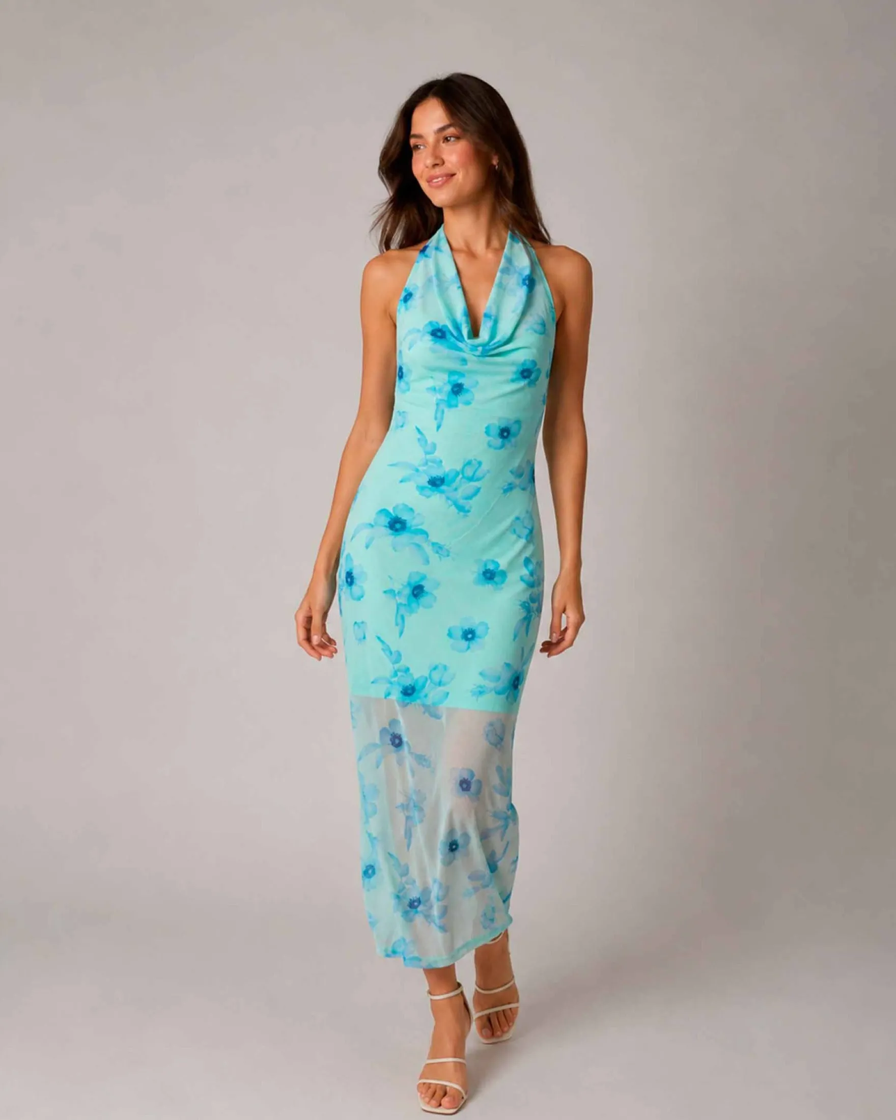 Pursofia waterfall dress