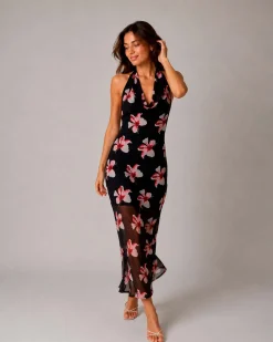 Pursofia waterfall dress