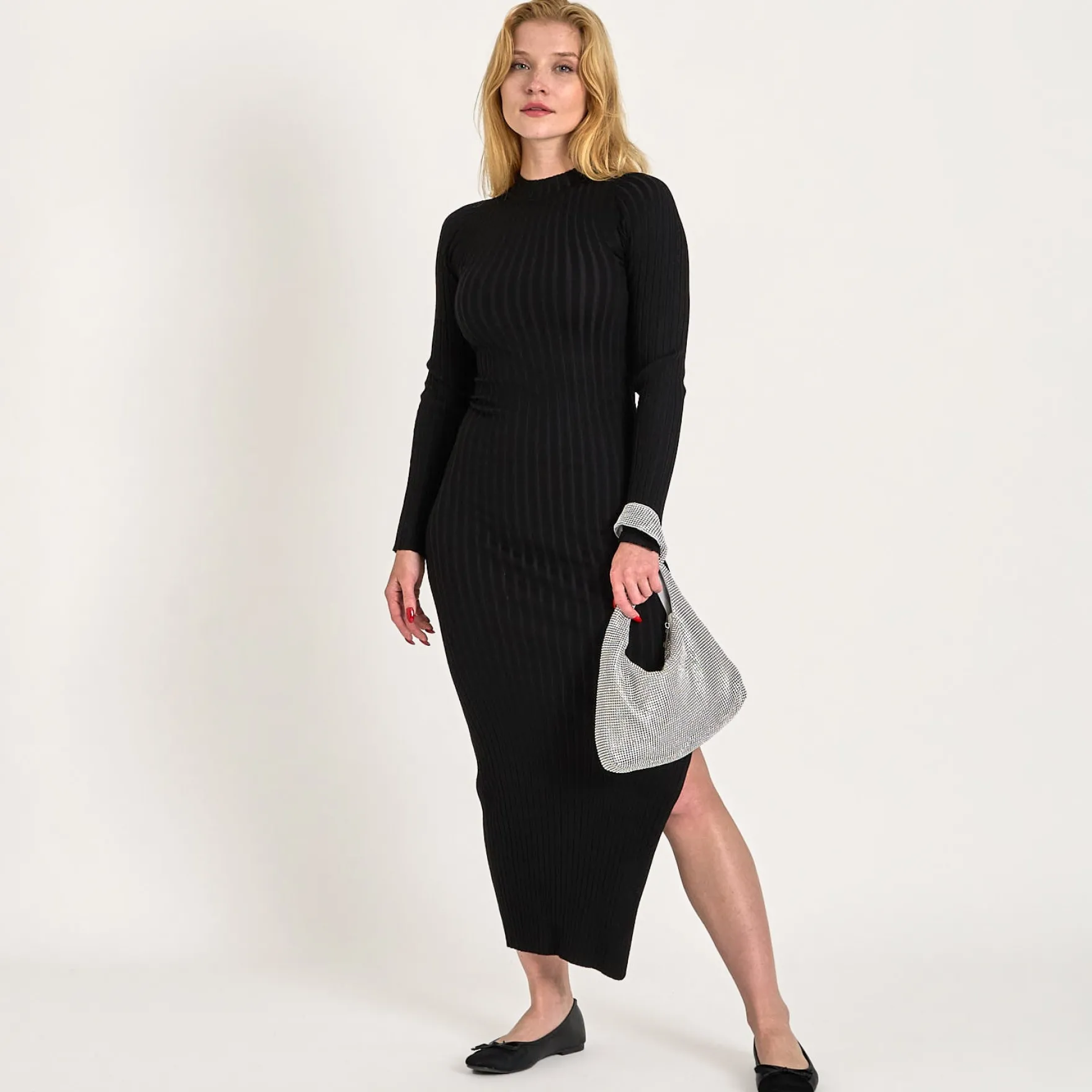 Purvanilla knit dress