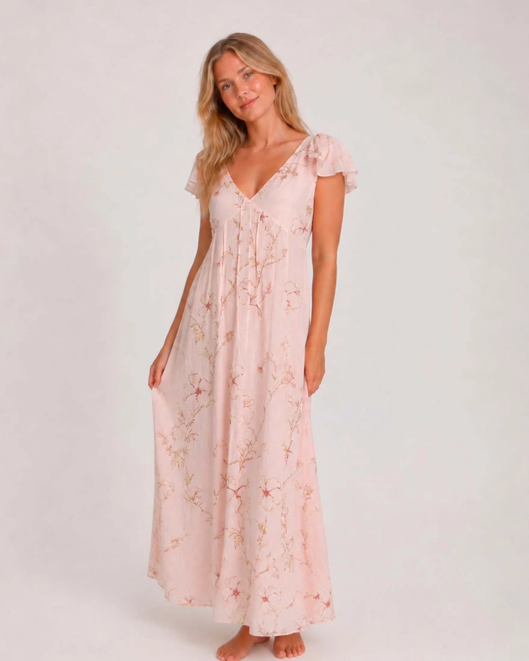 Quincy flower dress