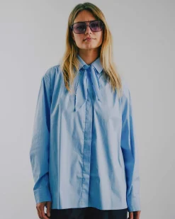 Rachel scarf shirt