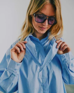 Rachel scarf shirt