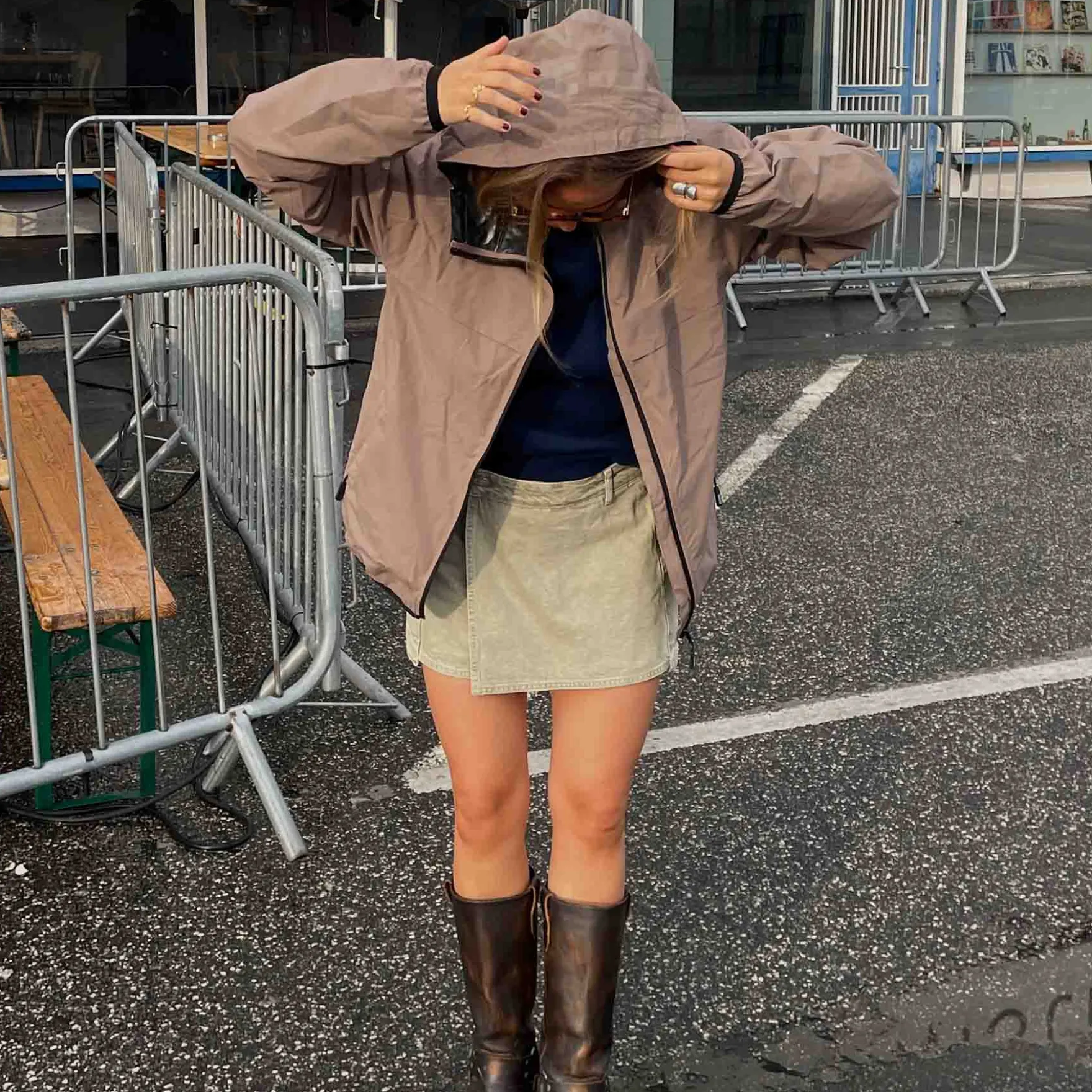 Rømø lw rain jacket - packable