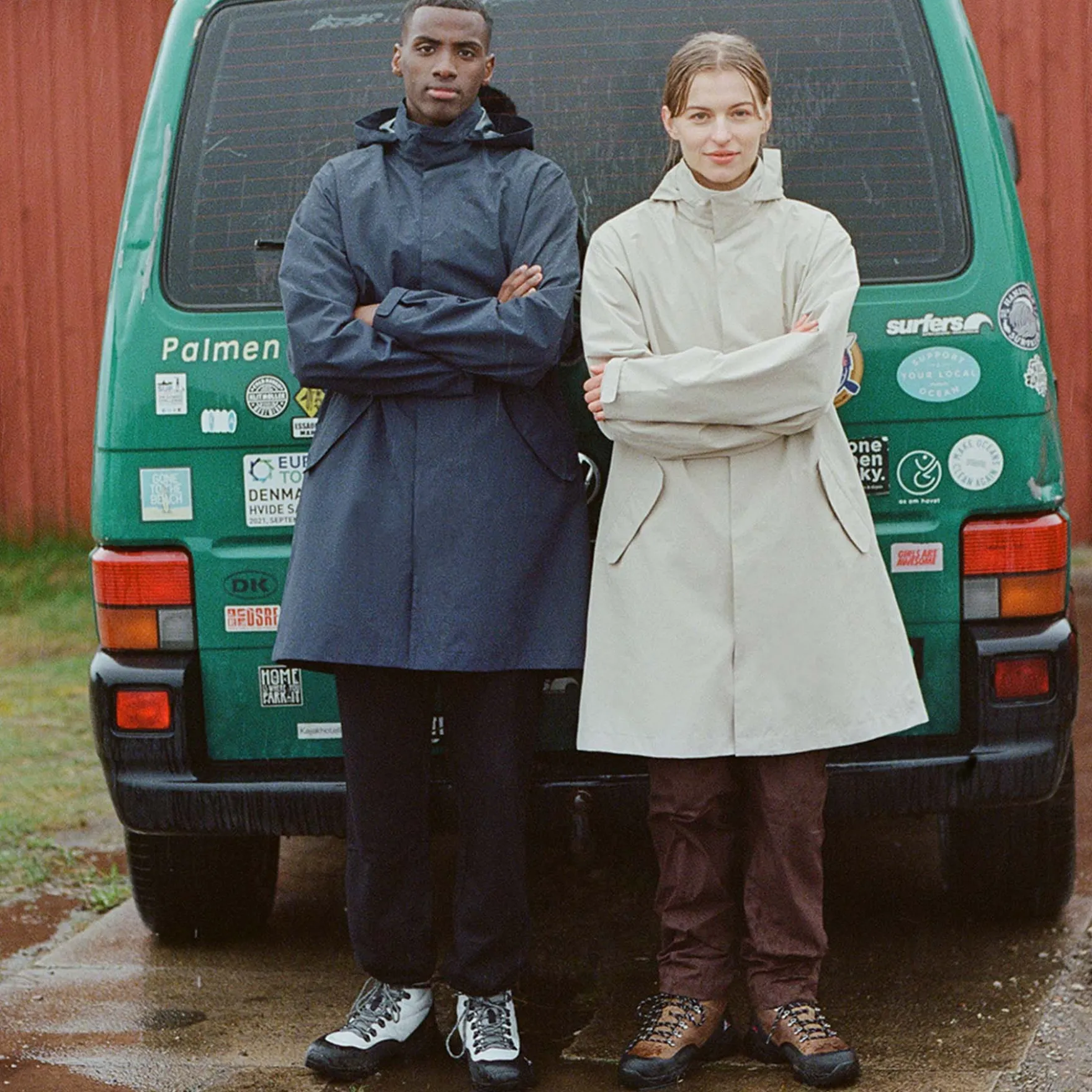 Rømø lw rain long jacket