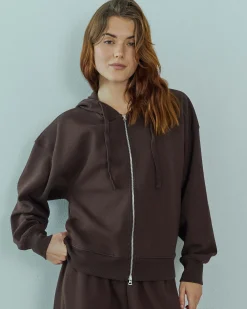 Rosa oversized zip hoodie