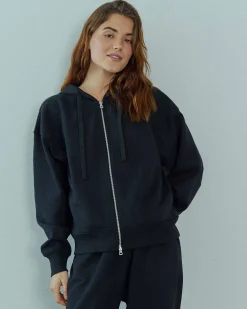Rosa oversized zip hoodie