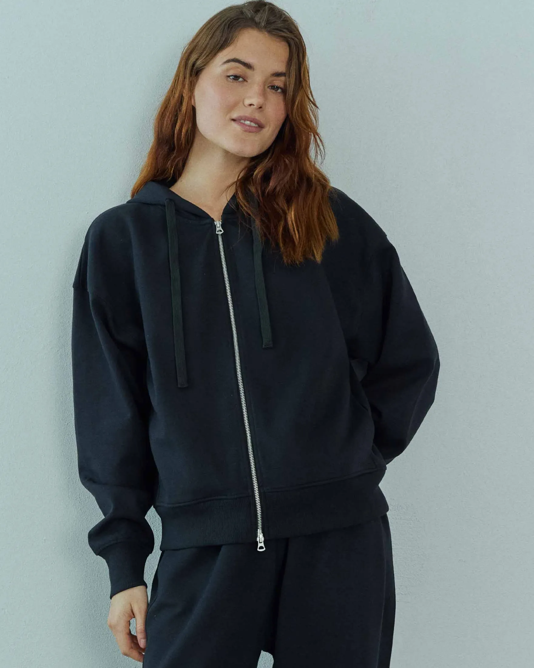 Rosa oversized zip hoodie
