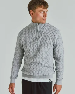 Ruben Half Zip Knit